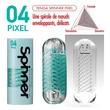 TENGA SPINNER - 04 PIXEL maszturbátor