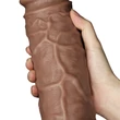 10.5'' Realistic Chubby Dildo Brown