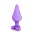 Naughtier Candy Heart Fuck Me Purple fenékdugó