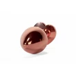 X-MEN Secret Shine Metal Butt Plug Rose Gold Heart L fenékdugó