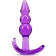 B YOURS TRIPLE BEAD ANAL PLUG PURPLE fenékdugó