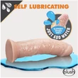 DR. SKIN 8INCH SELF LUBRICATING dildó önsíkosítóval és tapadókoronggal