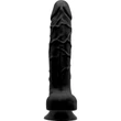 Charmly Realistic dildó Black herékkel