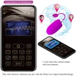 Pretty Love Abner applikációval vezérelt mini vibrátor