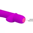 Pretty Love Troy Purple g-pont és csiklóizgató memóriás vibrátor