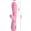Pretty Love Thomas Pink g-pont és csiklóizgató vibrátor