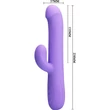 Pretty Love Truman Purple g-pont és csiklóizgató vibrátor