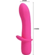 Pretty Love Troy Pink ívelt g-pont és csiklóizgató vibrátor