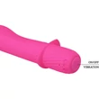 Pretty Love Troy Pink ívelt g-pont és csiklóizgató vibrátor