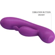 Pretty Love Grace Purple g-pont és csiklóizgatós flexibilis vibrátor