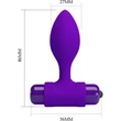 Pretty Love Vibra Butt Plug Purple fenékdugó
