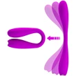 Pretty Love Yedda Purple g-pont és csiklóizgató hajlítható vibrátor