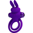 Pretty Love Vibrant Penis Ring 3 Purple vibrátoros péniszgyűrű