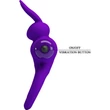 Pretty Love Vibrant Penis Ring 3 Purple vibrátoros péniszgyűrű