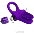 Pretty Love Vibrant Penis Ring 2 Purple vibrátoros péniszgyűrű