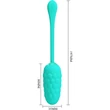 Pretty Love Marina Green bordázott felületű mini vibrátor
