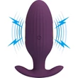 Pretty Love Jefferson Purple vibrációs fenékdugó