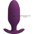 Pretty Love Jefferson Purple vibrációs fenékdugó