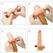 Add 2" Vibrating Silicone Extender péniszköpeny