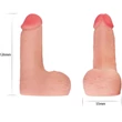 5" Skinlike Limpy Cock dildó herékkel