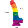 8'' Prider dildó herékkel