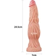 9.5" Dual-Layered Sillicone Cock hajlítható dildó