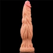 9.5" Dual-Layered Sillicone Cock hajlítható dildó