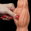 9.5" Dual-Layered Sillicone Cock hajlítható dildó
