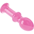 4.5" Glass Romance Pink fenékdugó