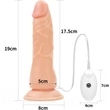 Vibrating Easy Strapon Set 7.5'' csatolható vibrációs dildó