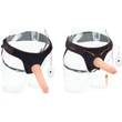 Vibrating Easy Strapon Set 7.5'' csatolható vibrációs dildó