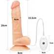 Vibrating Easy Strapon Set 7.5" csatolható vibrációs dildó