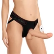Vibrating Easy Strapon Set 8.5'' csatolható vibrációs dildó