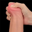 11.5'' King Sized Sliding Skin Dual Layer Dong dildó herékkel