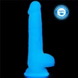 7.0'' Lumino Play Silicone dildó herékkel
