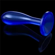 Flawless Clear Prostate Plug 6.0'' Blue tapadókorongos prosztata maszírozó