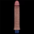 9.5" REAL SOFTEE Rechargeable Silicone vibrátor Dildo