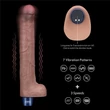 10.5" REAL SOFTEE Rechargeable Silicone vibrátor Dildo