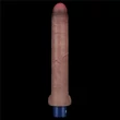 10.5" REAL SOFTEE Rechargeable Silicone vibrátor Dildo