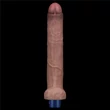 10.5" REAL SOFTEE Rechargeable Silicone vibrátor Dildo