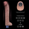 11" REAL SOFTEE Rechargeable Silicone vibrátor Dildo