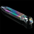 Twilight Gleam Glass Dildo- Prism Glass fenékdugó