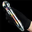 Twilight Gleam Glass Dildo- Prism Glass fenékdugó
