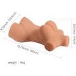 Busty Lady Half Body Sex Doll