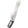 TITANZ 8.5" SILICONE RECHARGEABLE VIBRATOR IN IVORY WHITE csikklóizgatós vibrátor