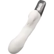 TITANZ 8.5" SILICONE RECHARGEABLE VIBRATOR IN IVORY WHITE csikklóizgatós vibrátor