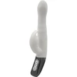 TITANZ 8.5" SILICONE RECHARGEABLE VIBRATOR IN IVORY WHITE csikklóizgatós vibrátor