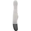 TITANZ 8.5" SILICONE RECHARGEABLE VIBRATOR IN IVORY WHITE csikklóizgatós vibrátor