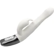 TITANZ 8.5" SILICONE RECHARGEABLE VIBRATOR IN IVORY WHITE csikklóizgatós vibrátor
