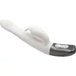 TITANZ 8.5" SILICONE RECHARGEABLE VIBRATOR IN IVORY WHITE csikklóizgatós vibrátor